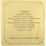 Holy City Zoo Note with Logo