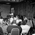 Ellen Degeneres on stage at Cobb's